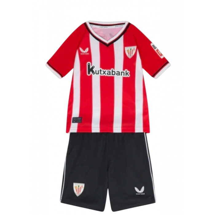 Athletic Bilbao 2025-2026 Çocuk Forma & Şort Seti Home