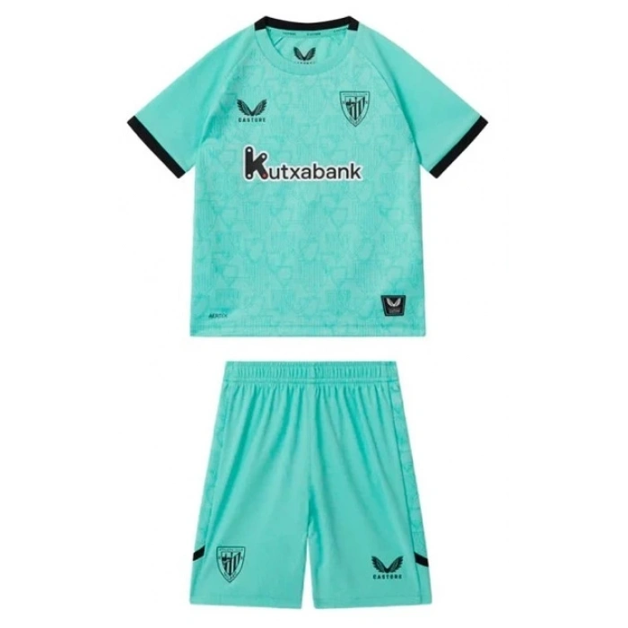 Athletic Bilbao 2025-2026 Çocuk Forma & Şort Seti Third