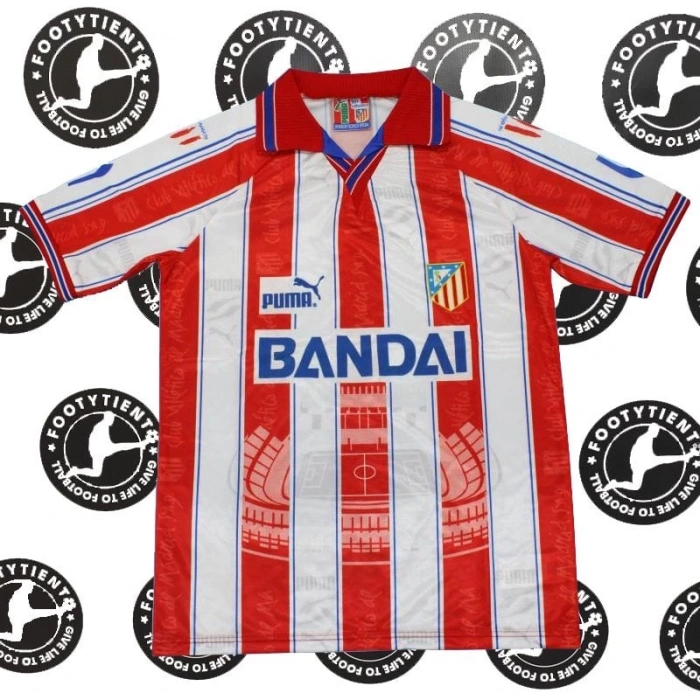Atletico Madrid 1996 - 1997 Retro Forma