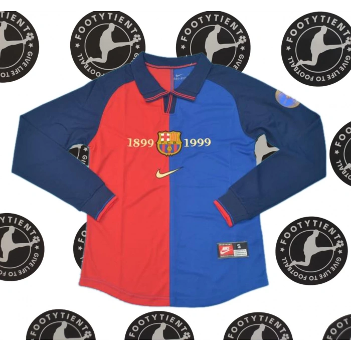 Barcelona 1999 - 2000 Uzunkol Retro Forma