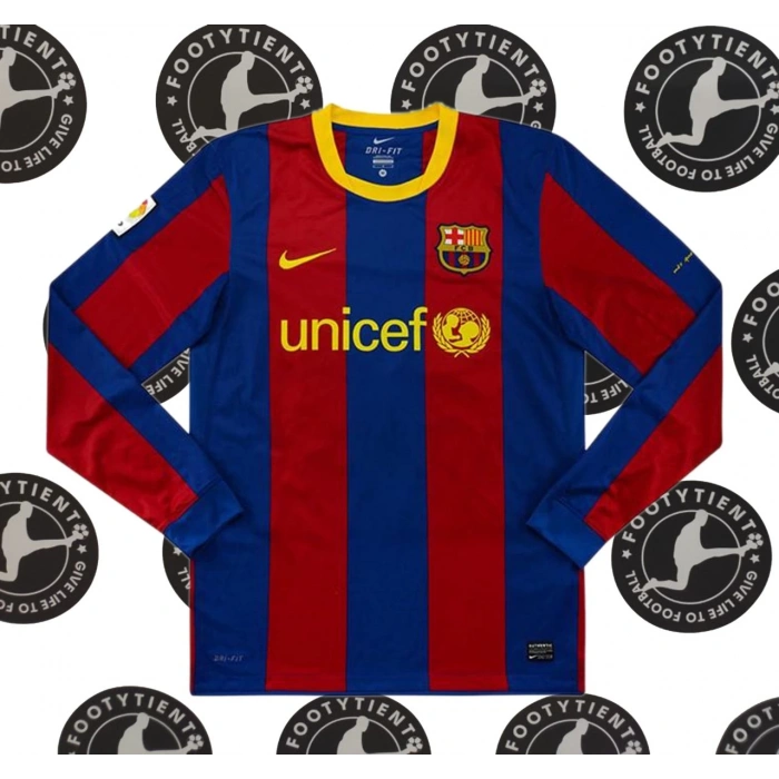 Barcelona 2010 - 2011 Uzunkol Retro Forma