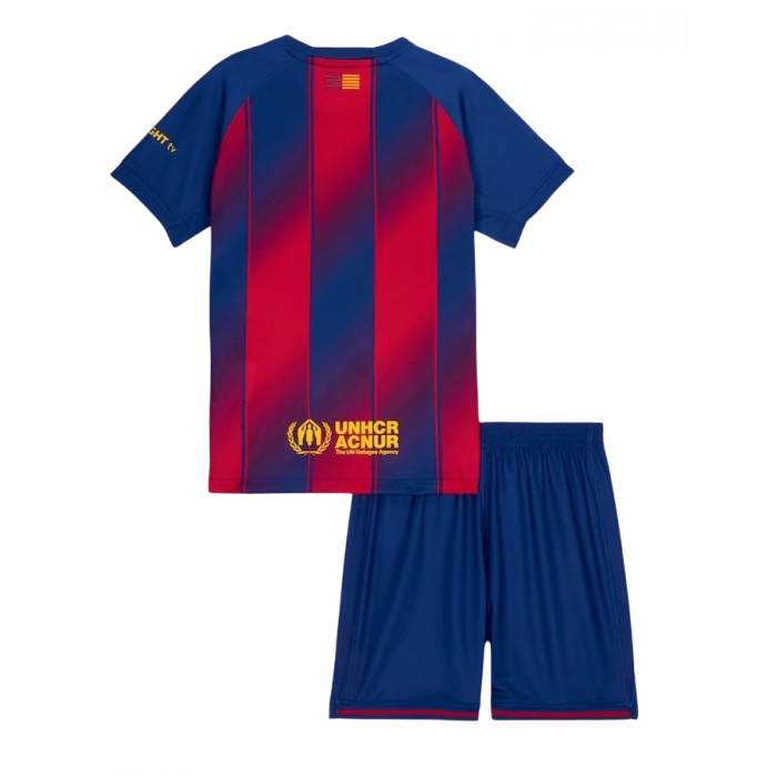 Barcelona 2025-2026 Çocuk Forma & Şort Seti Home