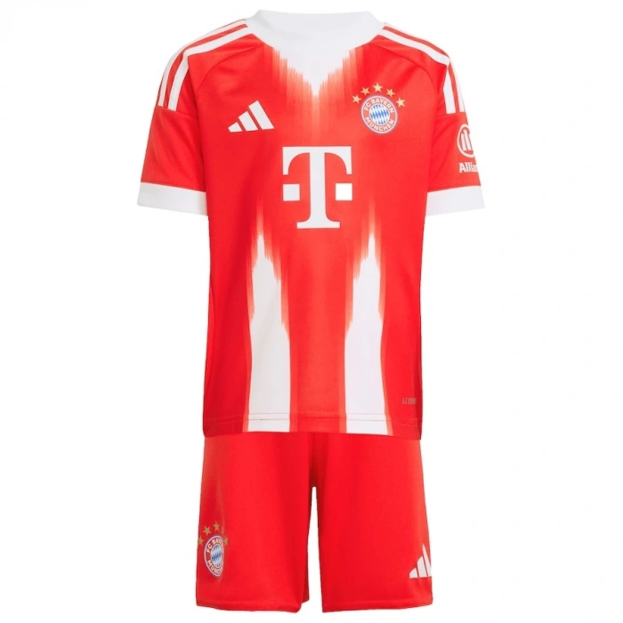 Bayern Münih 2025-2026 Çocuk Forma & Şort Seti Home