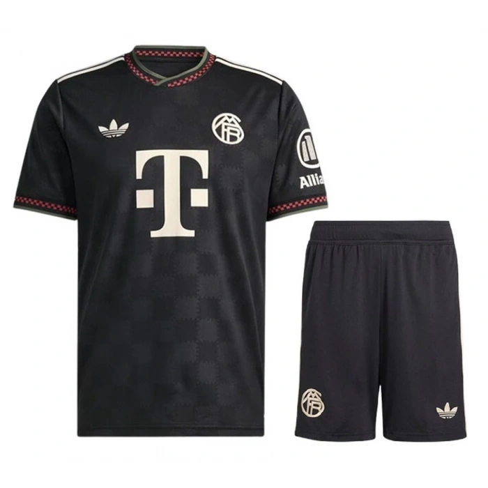 Bayern Münih 2025-2026 Çocuk Forma & Şort Seti Third