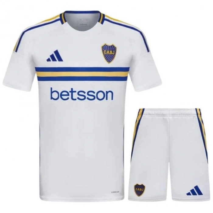 Boca Juniors 2024-2025 Çocuk Forma & Şort Seti Away