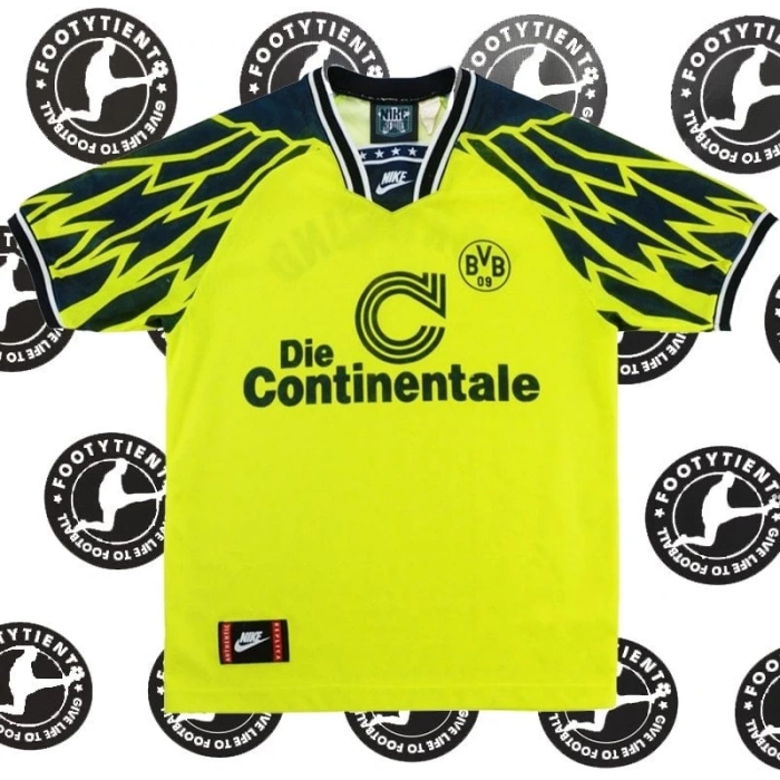 Borussia Dortmund 1994 - 1995 Retro Forma