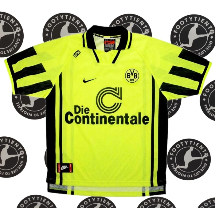 Borussia Dortmund 1996 - 1997 Retro Forma