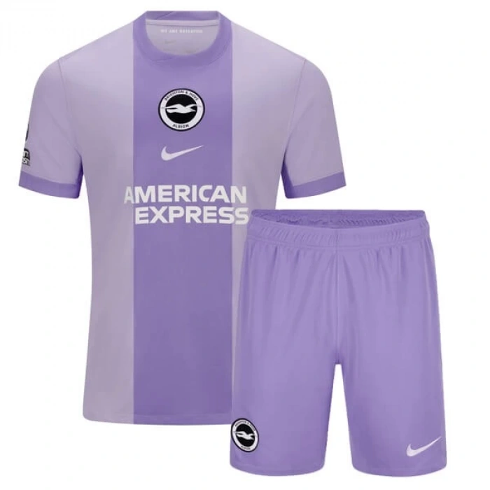 Brighton 2025-2026 Çocuk Forma & Şort Seti Away
