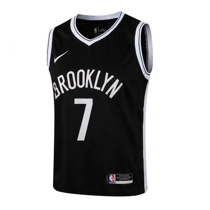 Brooklyn Nets 2017-2020 Kevin Durant 7 Swingman Authentic Forma Black
