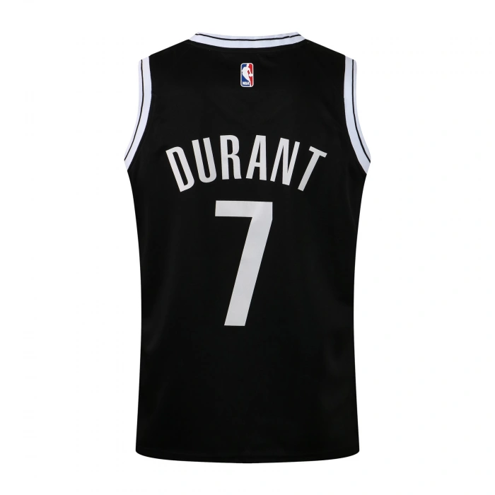 Brooklyn Nets 2017-2020 Kevin Durant 7 Swingman Authentic Forma Black