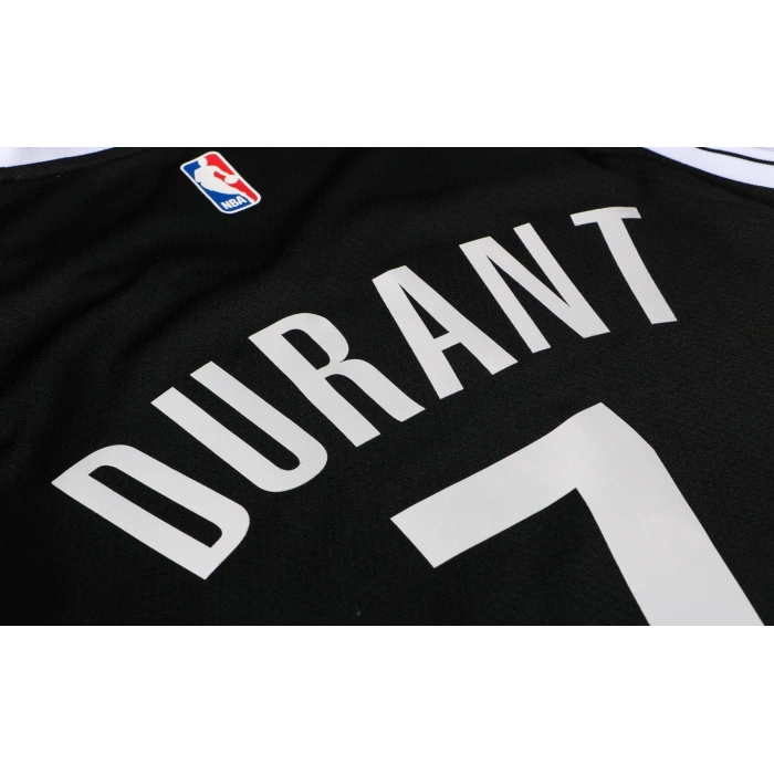 Brooklyn Nets 2017-2020 Kevin Durant 7 Swingman Authentic Forma Black