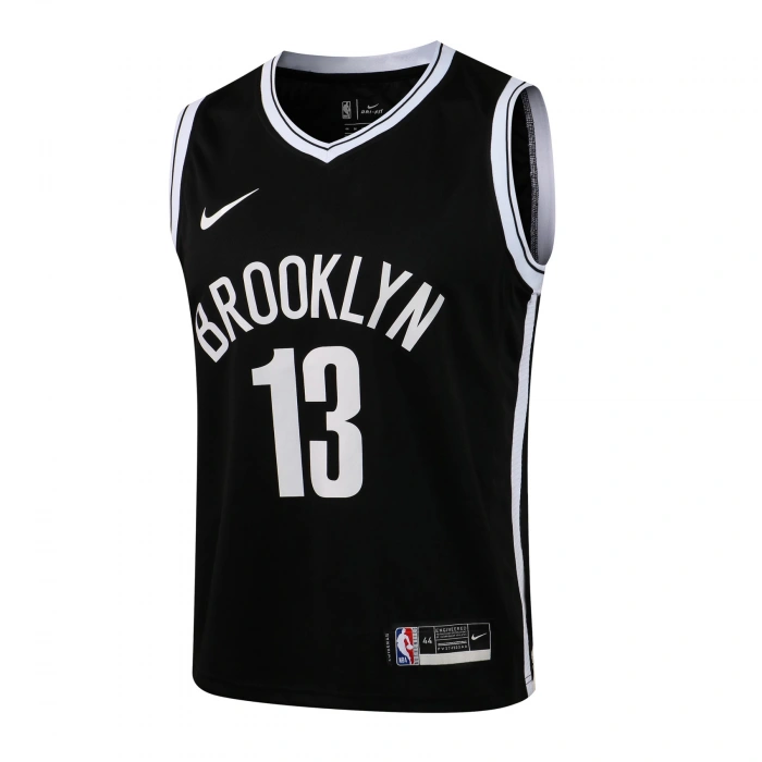 Brooklyn Nets 2017-2020 James Harden 13 Swingman Authentic Forma Black