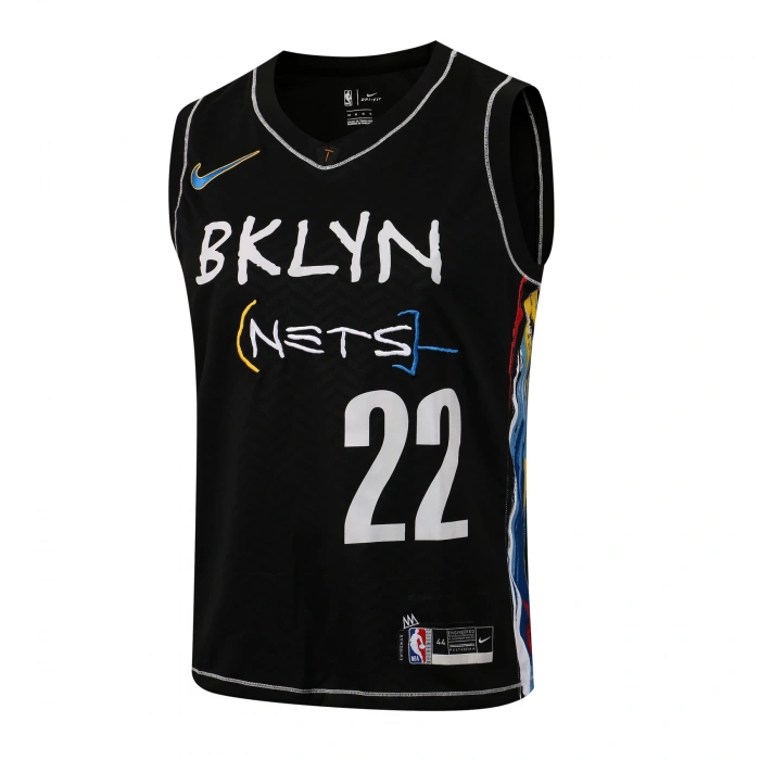 Brooklyn Nets 2020-2021 Caris LeVert 22 Swingman Authentic Forma Black - City Edition