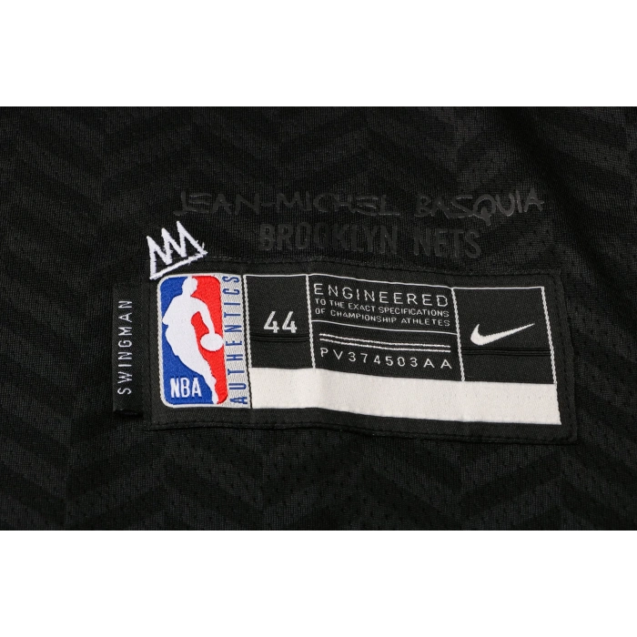 Brooklyn Nets 2020-2021 Kevin Durant 7 Swingman Authentic Forma Black - City Edition