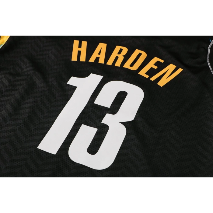Brooklyn Nets 2020-2021 James Harden 13 Swingman Authentic Forma Black - City Edition