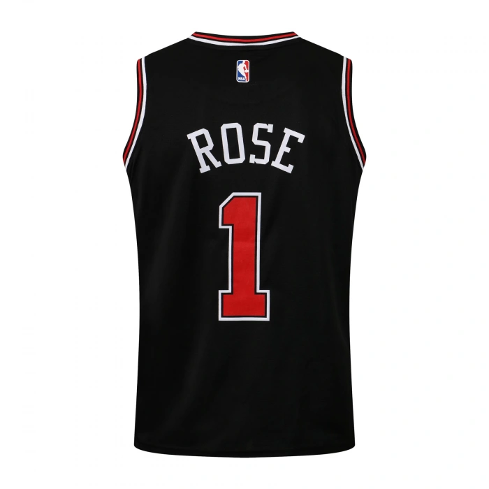 Chicago Bulls 2019-2021 Derrick Rose 1 Swingman Authentic Forma Black - City Edition
