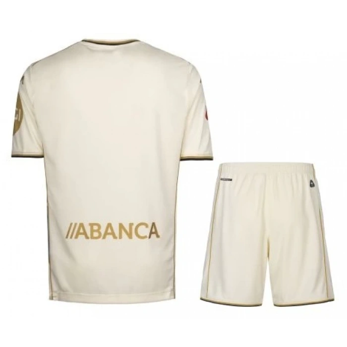 Deportivo 2025-2026 Çocuk Forma & Şort Seti Third