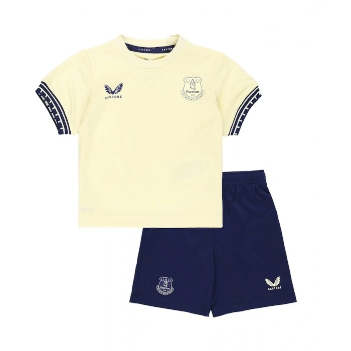 Everton 2025-2026 Çocuk Forma & Şort Seti Away