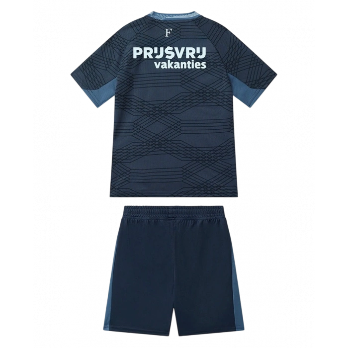 Feyenoord 2025-2026 Çocuk Forma & Şort Seti Away