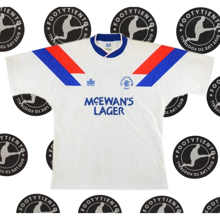 Glasgow Rangers 1990 - 1992 Retro Forma