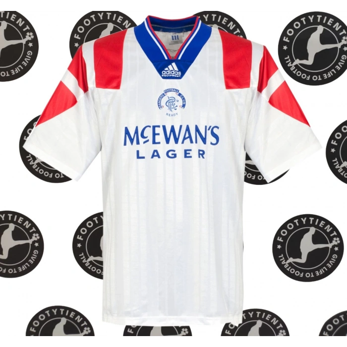 Glasgow Rangers 1992 - 1994 Retro Forma
