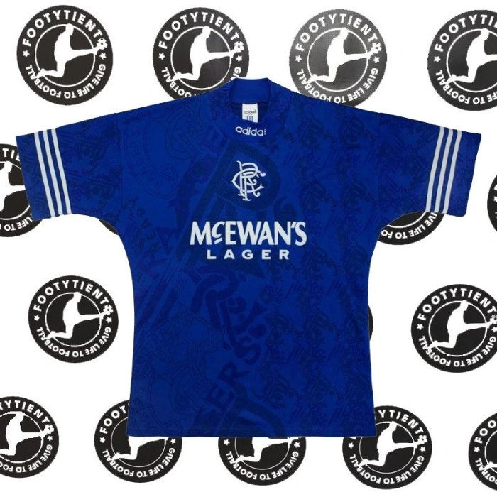 Glasgow Rangers 1994 - 1996 Retro Forma