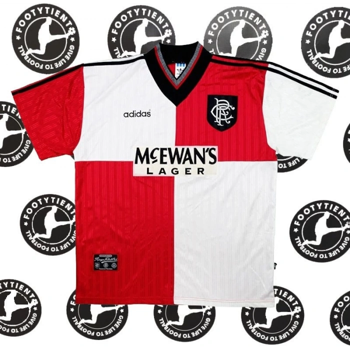 Glasgow Rangers 1995 - 1996 Retro Forma