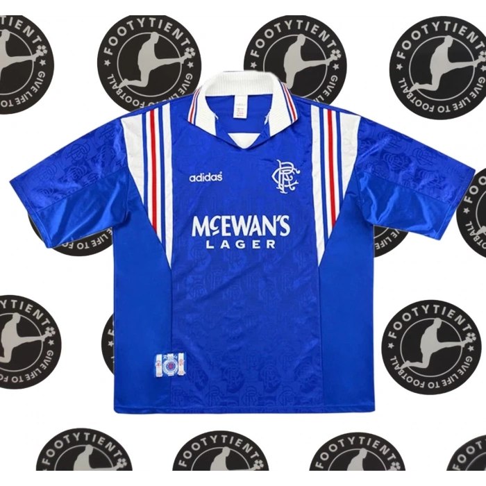 Glasgow Rangers 1996 - 1997 Retro Forma