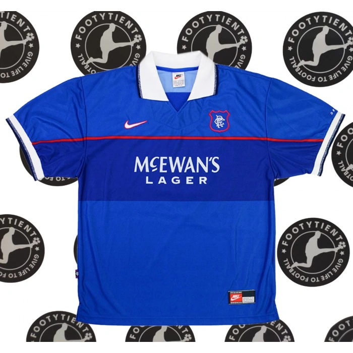 Glasgow Rangers 1997 - 1999 Retro Forma