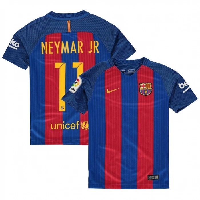 HEMEN KARGO - Barcelona 2016-2017 Retro Forma - Home - NEYMAR JR - 11 YAZILI