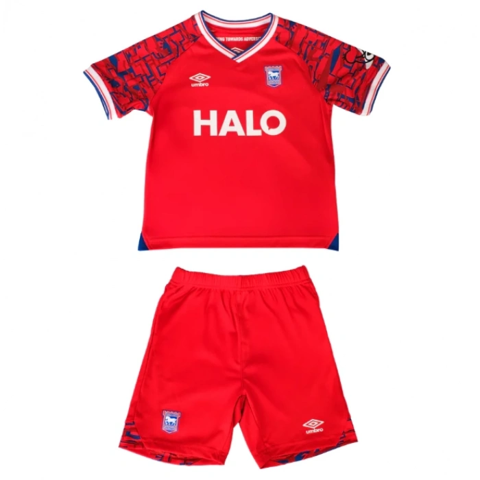Ipswich Town 2025-2026 Çocuk Forma & Şort Seti Away