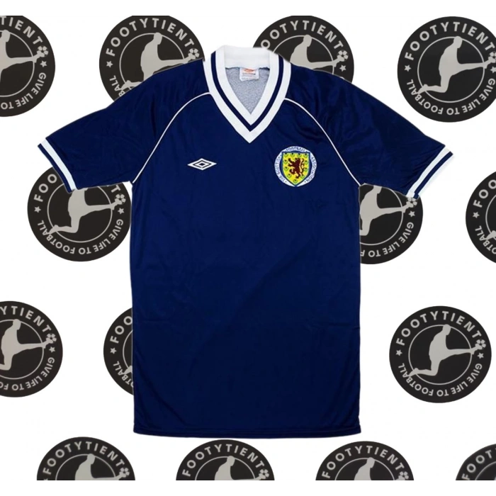 İskoçya 1982 Retro Forma