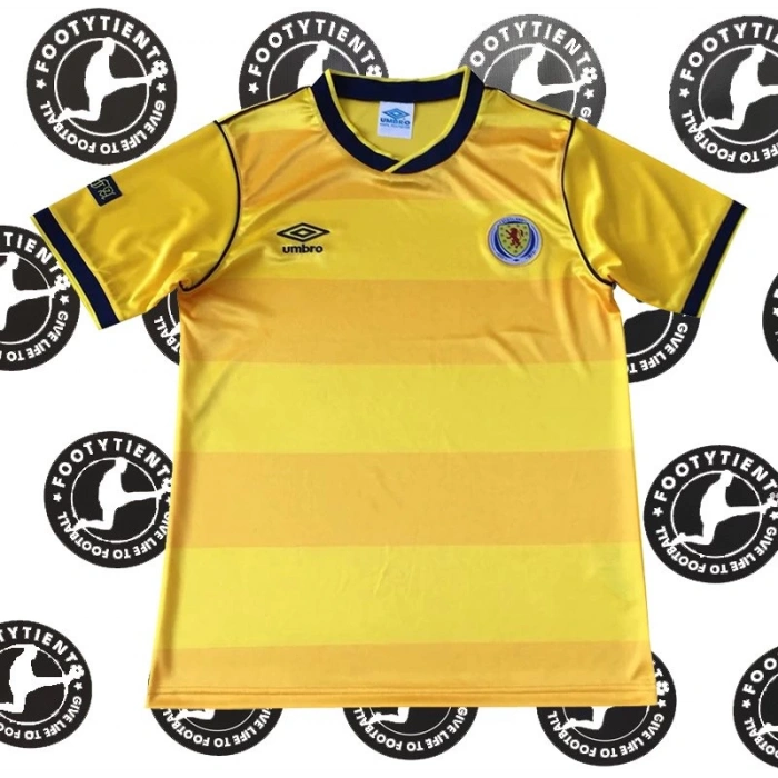 İskoçya 1986 Retro Forma