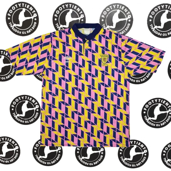 İskoçya 1991 - 1993 Retro Forma