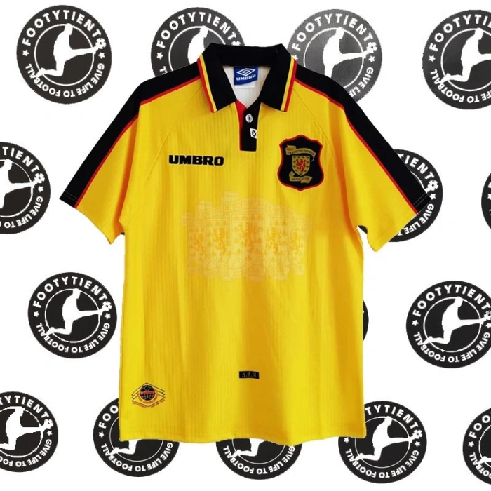 İskoçya 1996 - 1998 Retro Forma