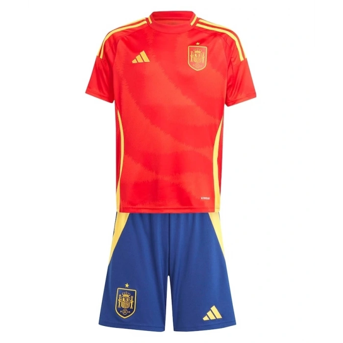İspanya Euro 2024 Çocuk Forma & Şort Seti Home