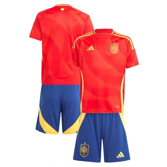İspanya Euro 2024 Çocuk Forma & Şort Seti Home