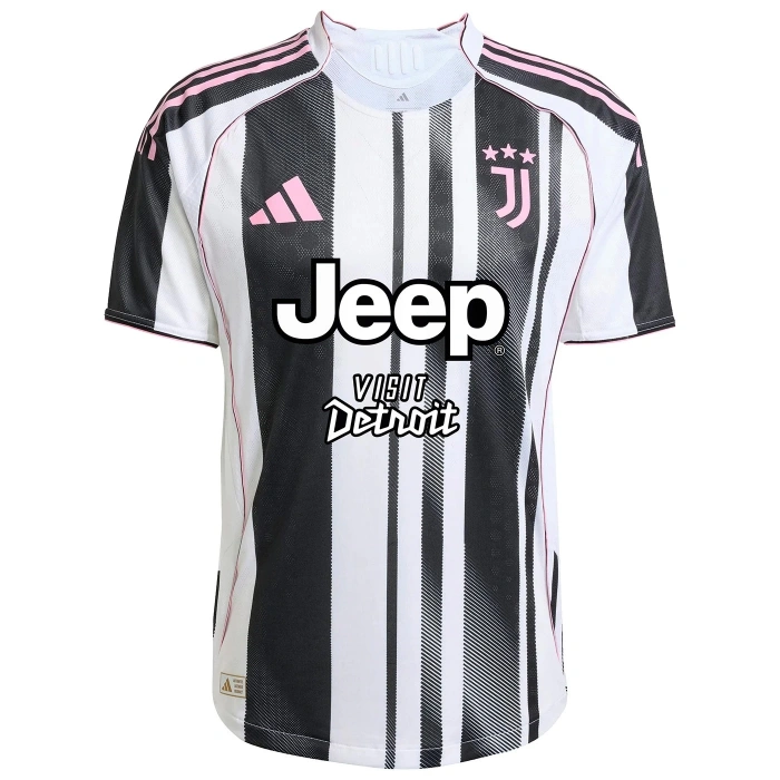 Juventus 2025-2026 Authentic - Profesyonel Maç Forması Home