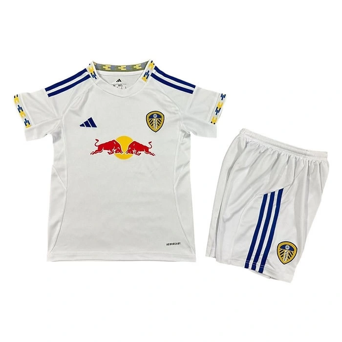 Leeds United 2025-2026 Çocuk Forma & Şort Seti Home