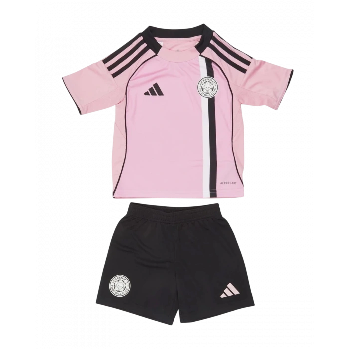 Leicester City 2025-2026 Çocuk Forma & Şort Seti Third