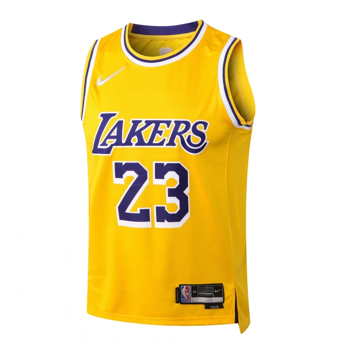 Los Angeles Lakers 2021-2022 LeBron James 23 Swingman Authentic Forma