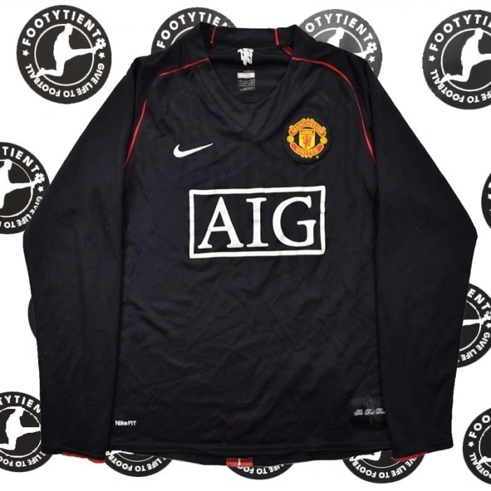 Manchester United 2007 - 2008 Uzunkol Retro Forma