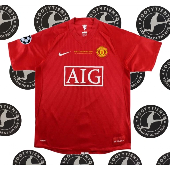 Manchester United 2007 - 2009 Retro Forma