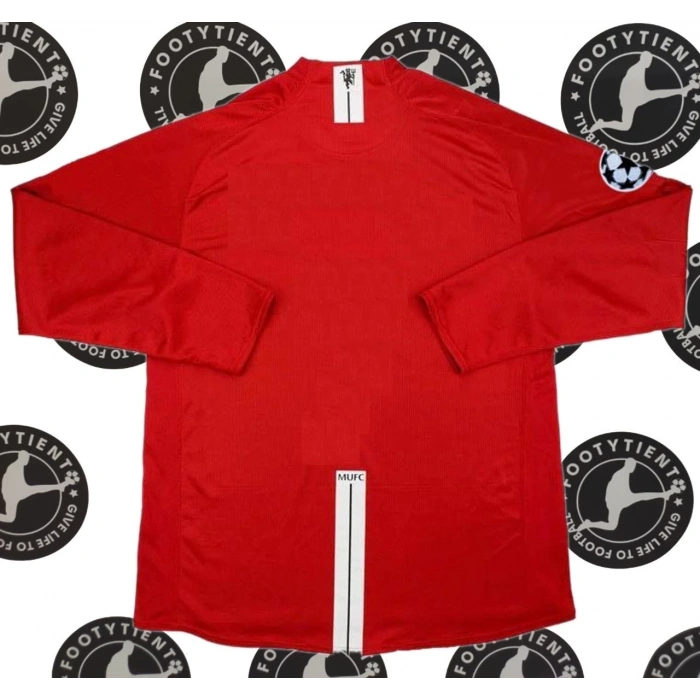 Manchester United 2007 - 2009 Uzunkol Retro Forma