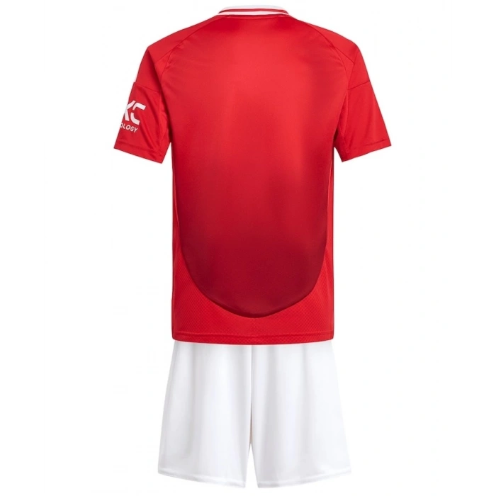 Manchester United 2024-2025 Çocuk Seti Forma & Şort Home