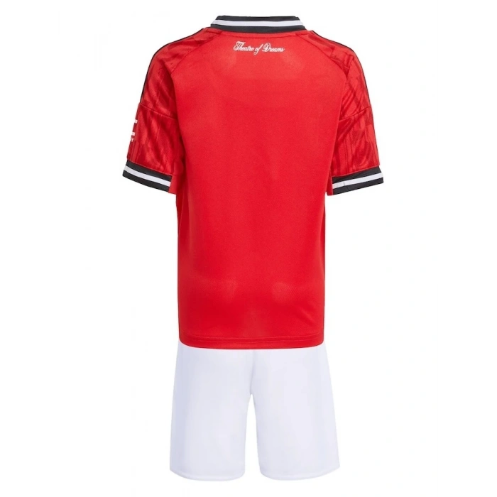Manchester United 2025-2026 Çocuk Forma & Şort Seti Home