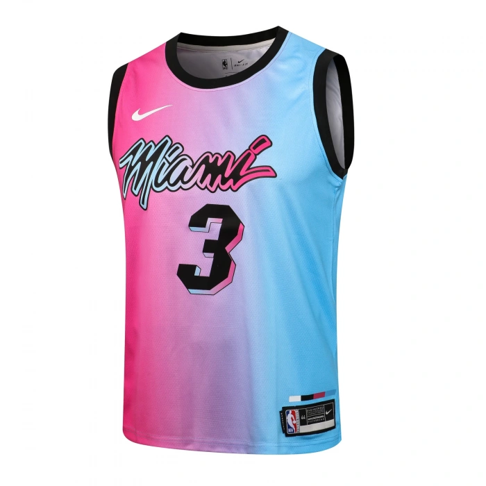 Miami Heat 2020-2021 Dwyane Wade 3 Swingman Authentic Forma