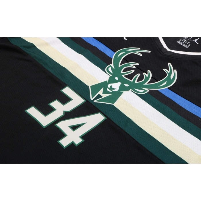 Milwaukee Bucks 2020-2021 Giannis Antetokounmpo 34 Swingman Authentic Forma