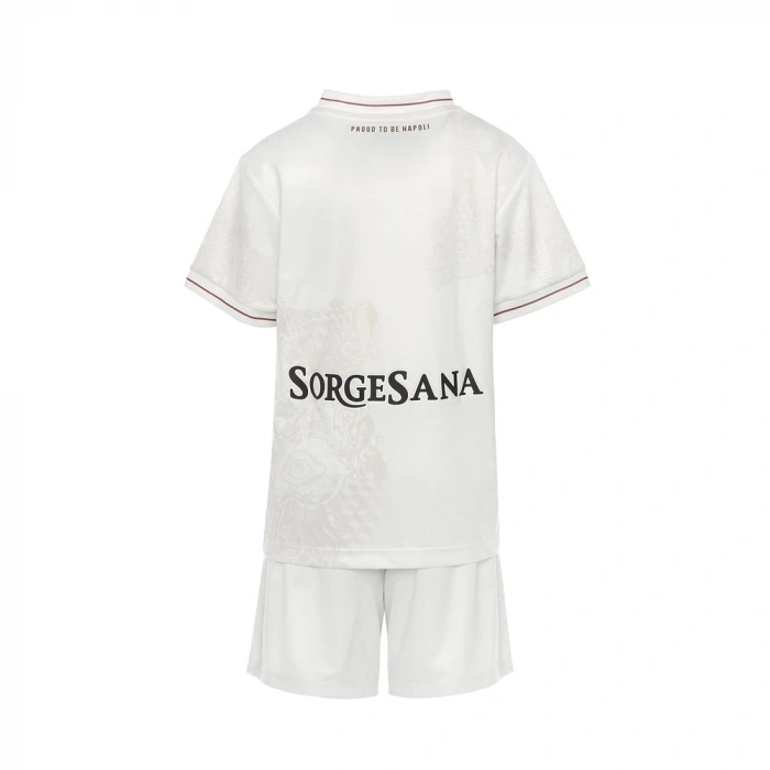 Napoli 2025-2026 Çocuk Forma & Şort Seti Away