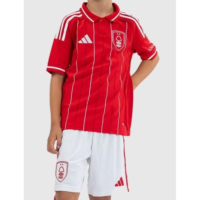 Nottingham Forest 2025-2026 Çocuk Forma & Şort Seti Home